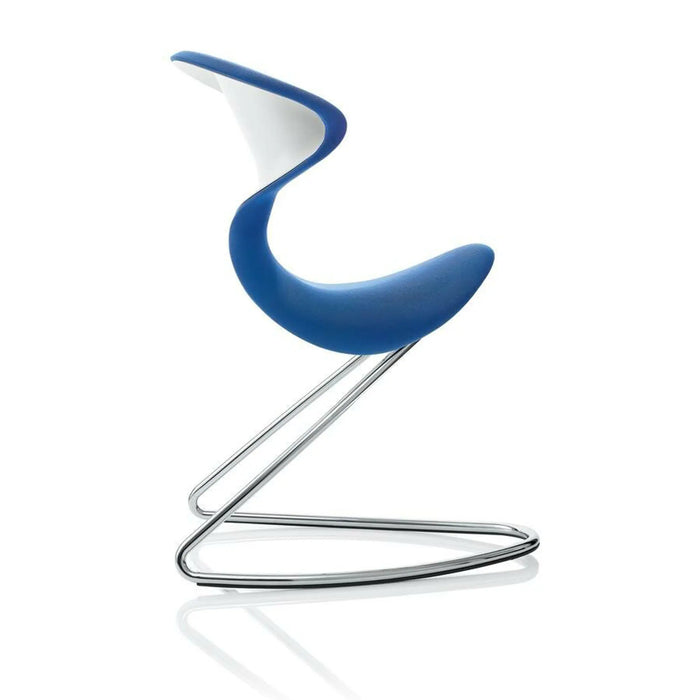 Aeris Oyo Ergonomic Chair for Home & Office, Modern Design, Comfortable Seating for Workspaces, Living Rooms and Meeting Areas - Blue