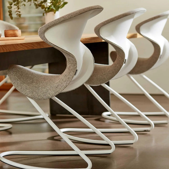 Aeris Oyo Ergonomic Chair for Home & Office, Modern Design, Comfortable Seating for Workspaces, Living Rooms and Meeting Areas - Green