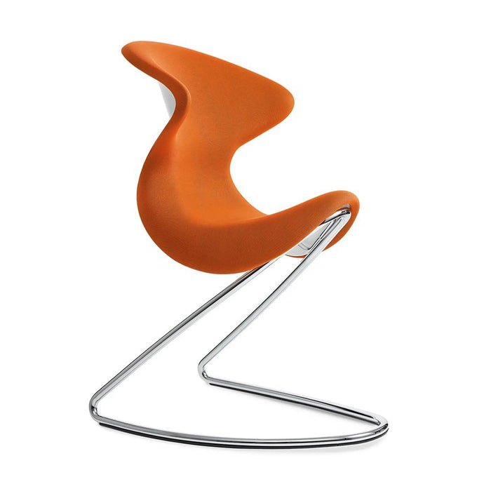 Aeris Oyo Ergonomic Chair for Home & Office, Modern Design, Comfortable Seating for Workspaces, Living Rooms and Meeting Areas - Orange