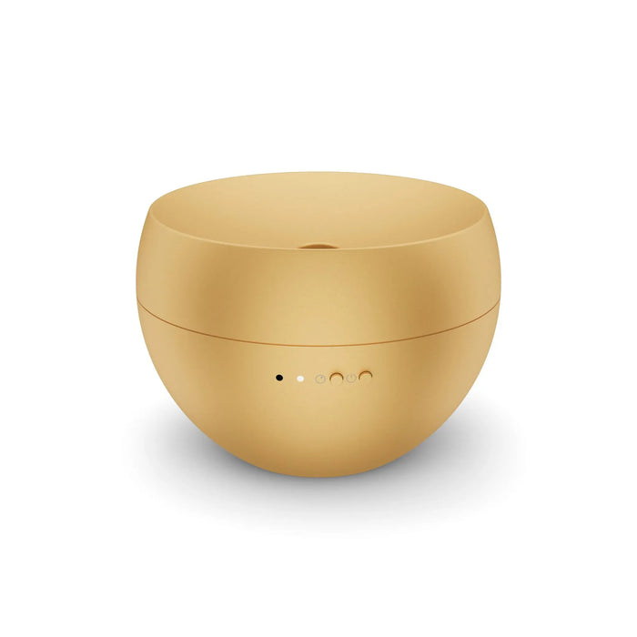 Stadler Form Jasmine Swiss Design Aroma Diffuser Gold Finish – Ultrasonic Mist, Limited Edition, Interval Mode, Up to 24H Runtime, Auto Shut-Off, 2-Year Warranty + Local Support