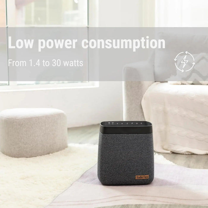 Stadler Form Karl Swiss Design Smart Humidifier for Rooms up to 100m² 4 Liter Water Tank WiFi App Control Low Power Use Top Fill 4 Humidity Levels Silent-Operation 2-Year Warranty + Local Support