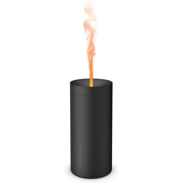 Stadler Form Lucy Swiss Design Aroma Diffuser Black – Ultrasonic, Flame Effect, Up to 7H Battery, Auto Shut-Off, USB Rechargeable, Silent-Operation, 2-Year Warranty + Local Support