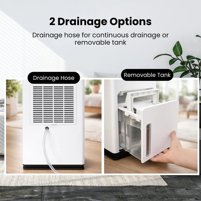Stadler Form Lukas Dehumidifier 20L, Auto Mode, 24 Hours Dehumidification for Large Rooms up to 70 m², Optional Air Purification, WiFi Control, Quick Laundry Drying Mode, Silent, 2 Years Warranty
