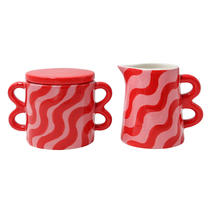 Milk Jug & Sugar Pot - Set Of 2