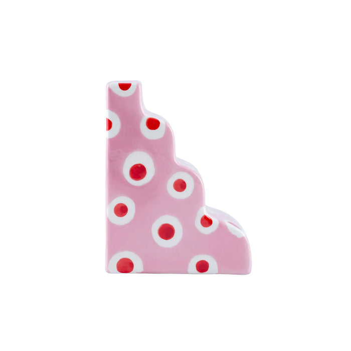 Vase/Bookend Santiago - Dancing Dots