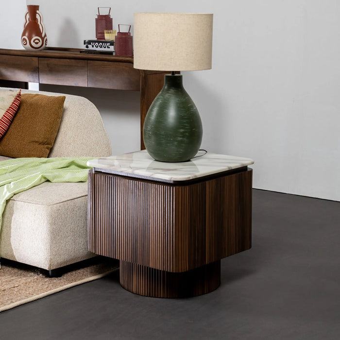 Rallie End Table Brown
