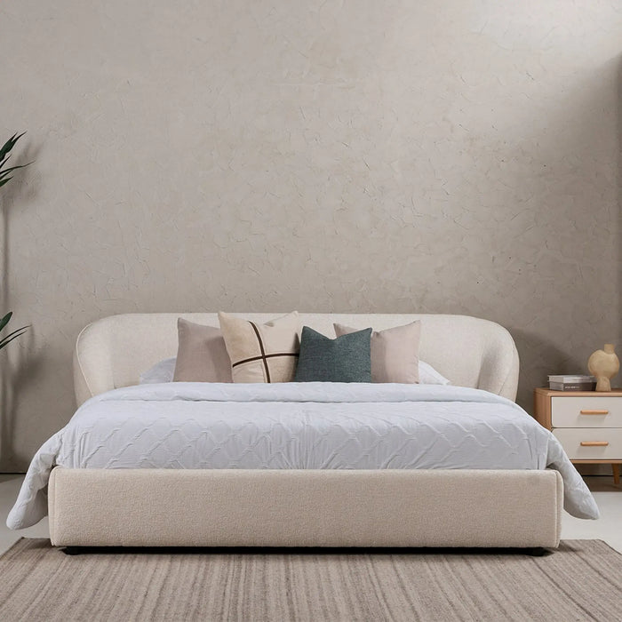 Sailor King Bed 180x200cm Ivory