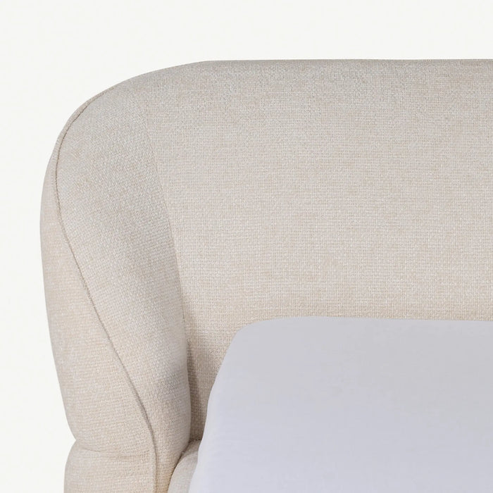 Sailor King Bed 180x200cm Ivory