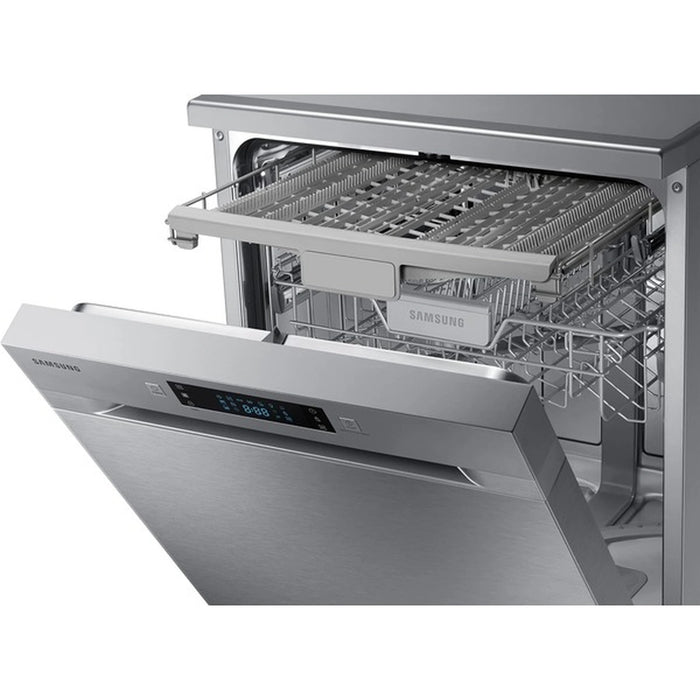 Samsung 14 Place Settings Freestanding Dishwasher | Silver | 7 Programs | Minimum 1 Year Warranty |  DW60M6050FS |