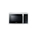 pack shot of a Samsung microwave oven on a seamless white background