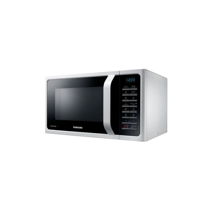 Samsung microwave oven on a white background
