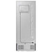 Back view of a refrigerator on a white background