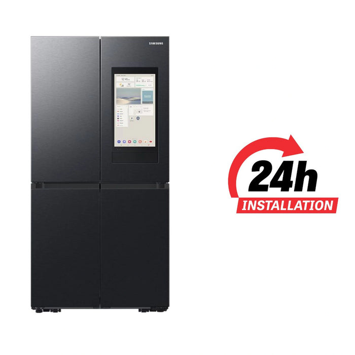 Samsung 809L Gross |702 Net T Style French Door Refrigerator with 21.5" Family Hub | Black | RF71DG9H0EB1-AE |