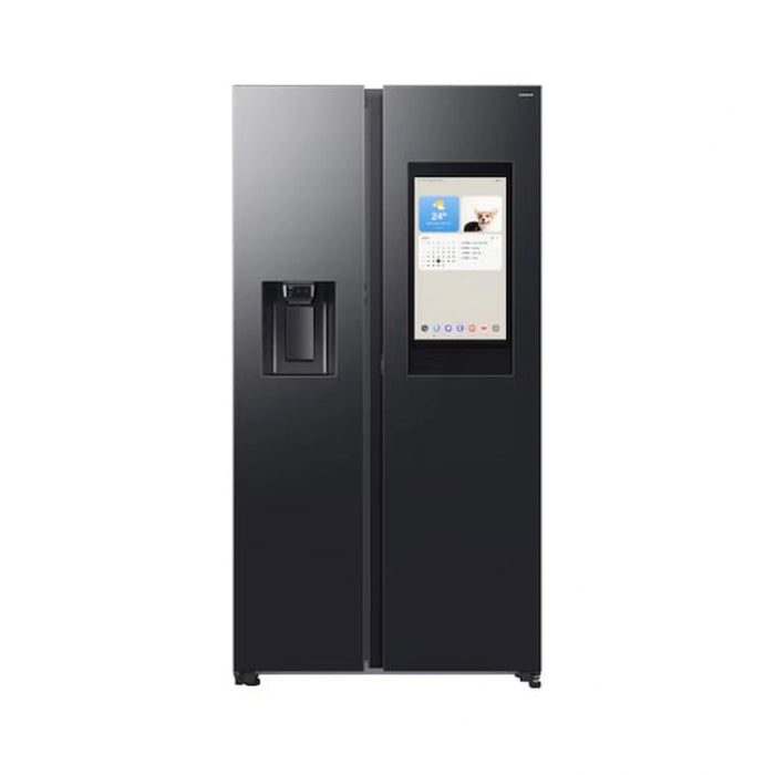 Samsung Bespoke AI Side-by-Side Net 591 L Refrigerator Family Hub |Black Doi