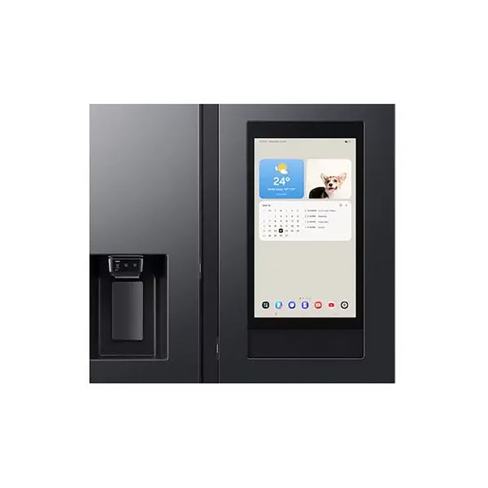 Samsung Bespoke AI Side-by-Side Net 591 L Refrigerator Family Hub |Black Doi