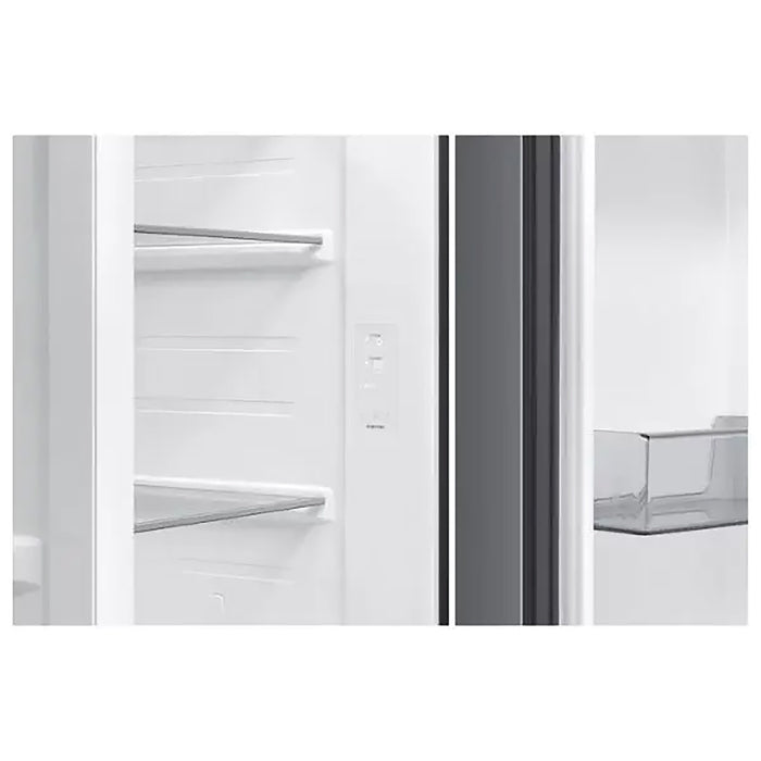 Samsung BeSpoke AI Side by Side Refrigerator 635L Net Capacity |RS70F64K1TAE| Water & Ice Dispenser| Matt DOI