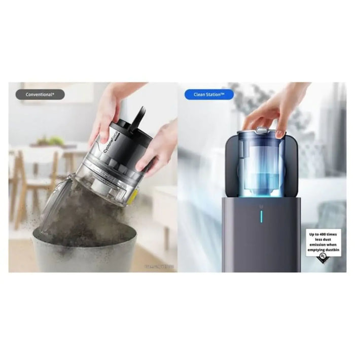 Samsung Clean Station for Jet Handheld Vacuum Cleaner | Easy Dustbin Maintenance | VCA-SAE903 | Silver