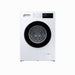 White washing machine with 24-hour delivery and installation text on a white background