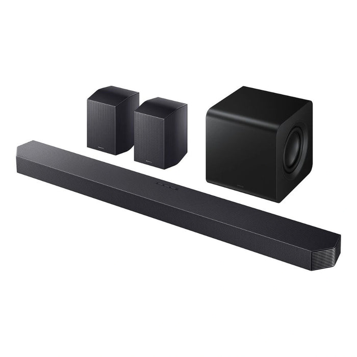 Samsung Q-series Soundbar Subwoofer 2025 | True 3.1.2ch Sound | Convertible Fit | Wireless Dolby Atmos | Q-Symphony | SAM-HW-QS700F-ZN-N