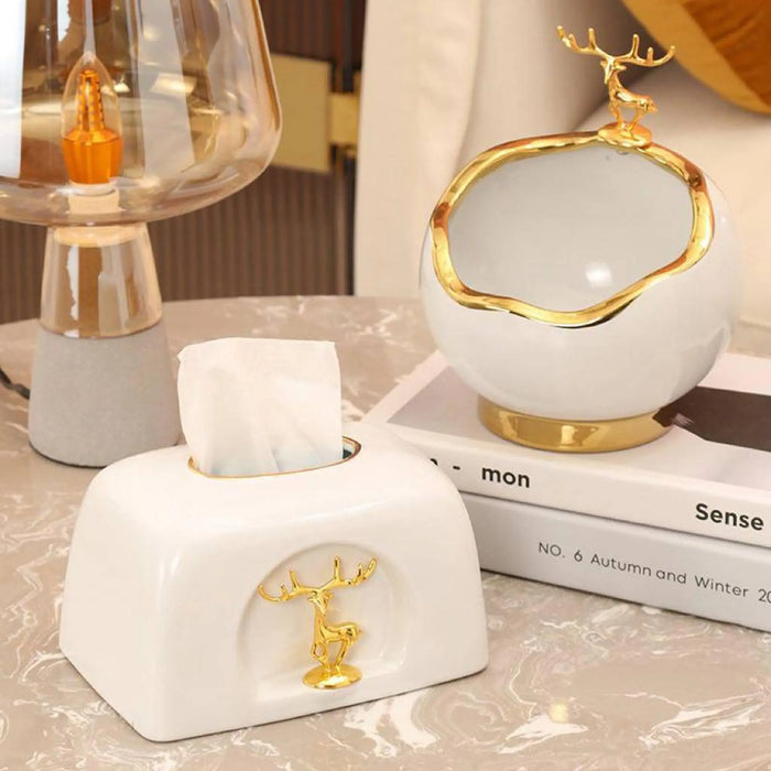 Deer tissue box