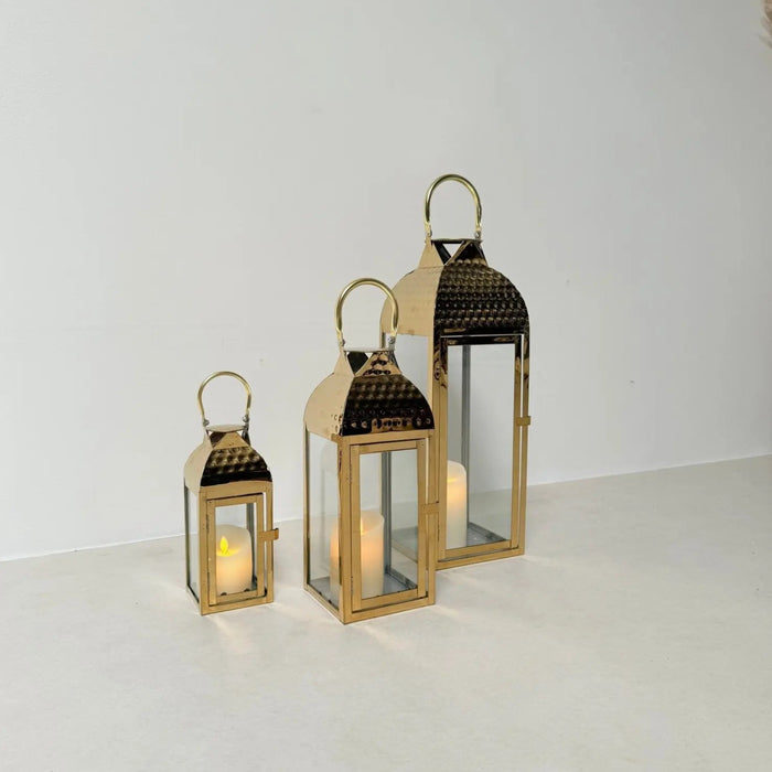 Elegant Modern Lantern Set – Timeless Entryway Accent