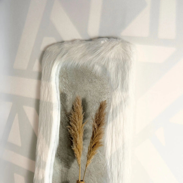 Faux fur full length Mirror