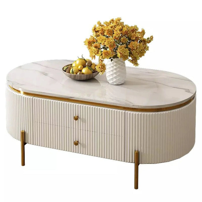 Lin marble coffee table