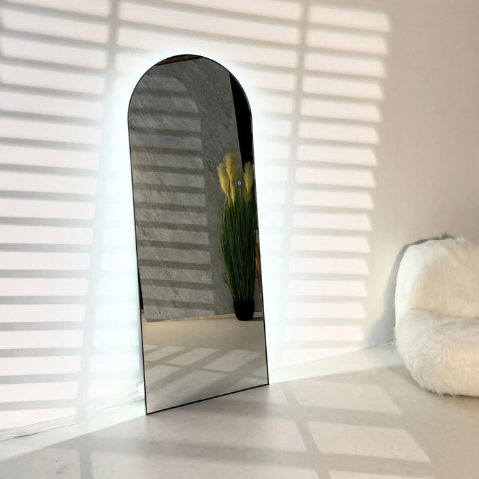 Luminous Arch LED Mirror – 3-Color Adjustable Lighting