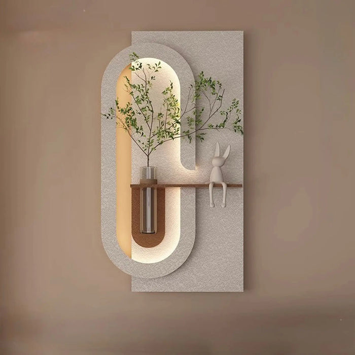 Luxury Handmade Sandstone Wall Panel with LED Light