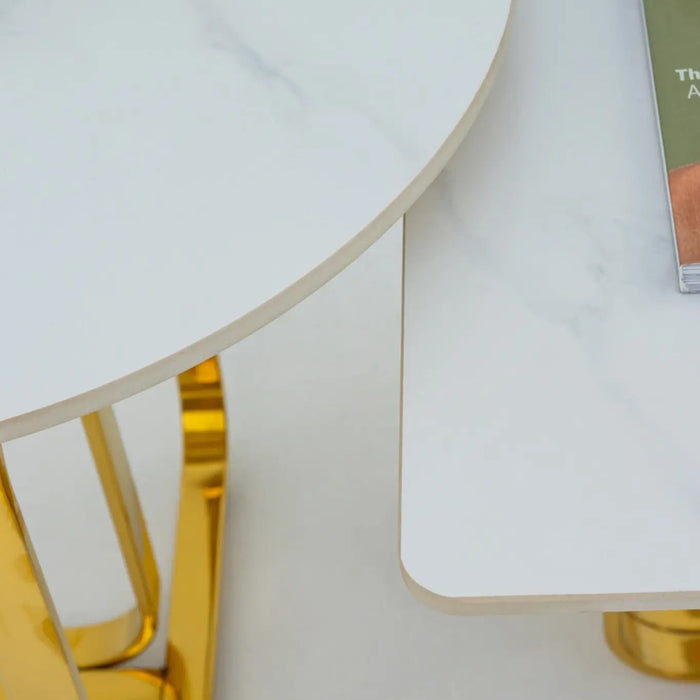 Minimalist style coffee table set