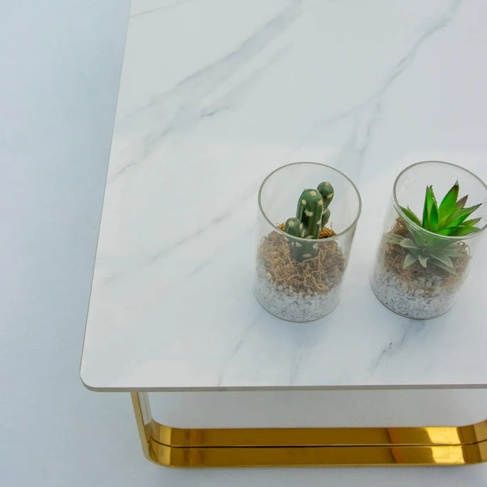 Minimalist style coffee table set
