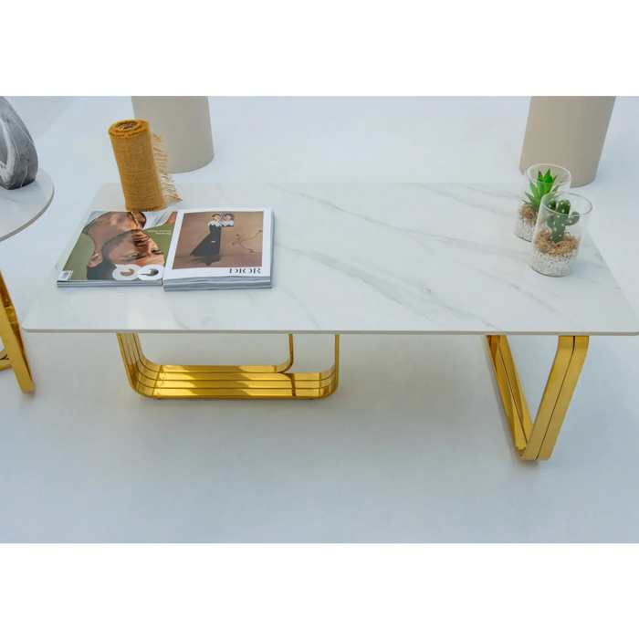 Minimalist style coffee table set