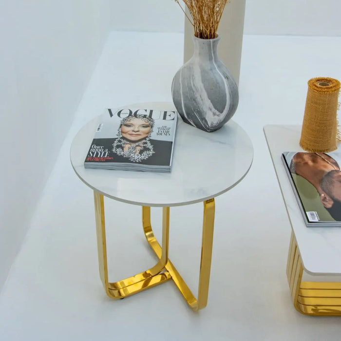 Minimalist style coffee table set