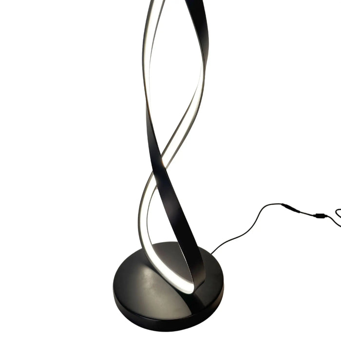 Modern Twist LED Floor Lamp – Artistic Illumination for Contemporary Spaces