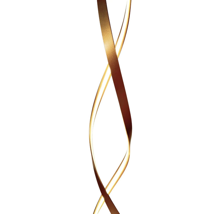 Modern Twist LED Floor Lamp – Artistic Illumination for Contemporary Spaces