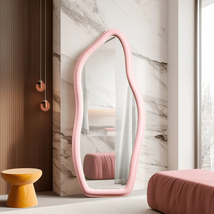 Pink irregular shape
