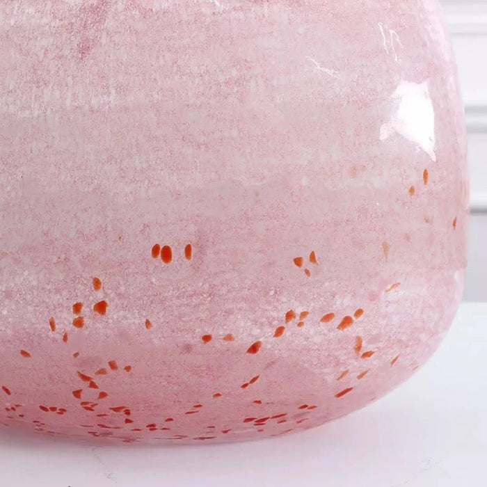 PINKY bag shape glass vase