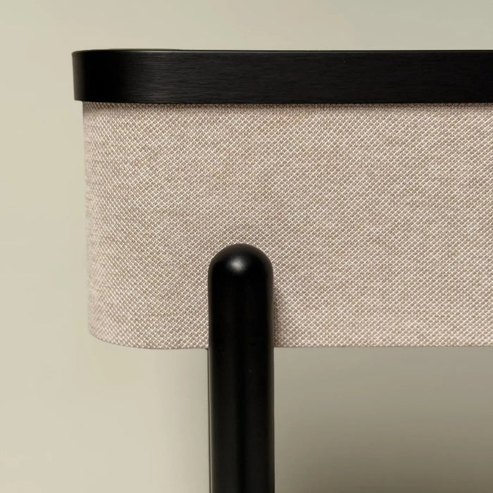 Smart Side Table with Bluetooth Speaker, Wireless Charging & RGB LED Light