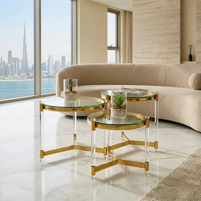 the TRIO side tables set