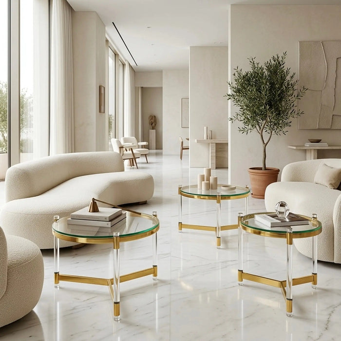 the TRIO side tables set
