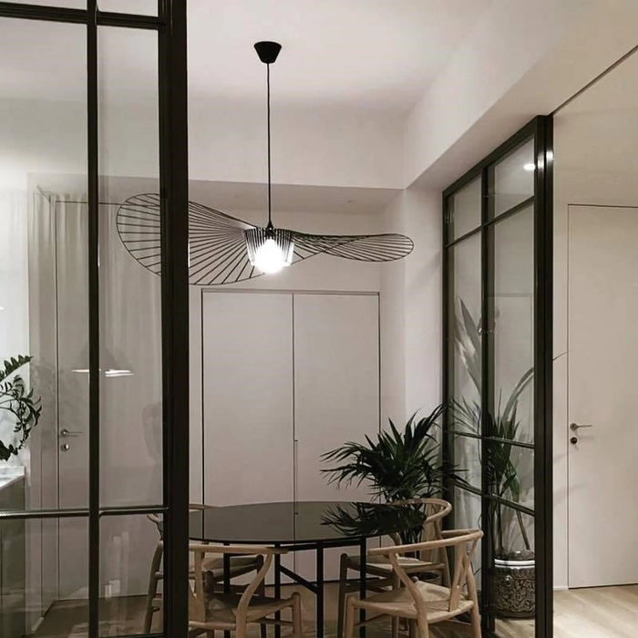 Vartue umbrella shape modern black ceiling light