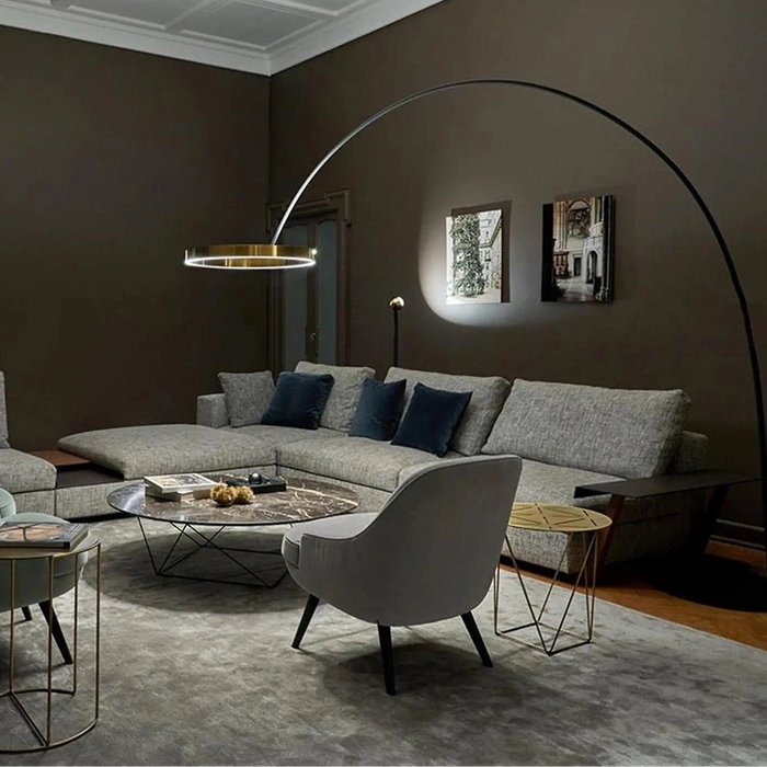 Vilano Large arch floor lamp