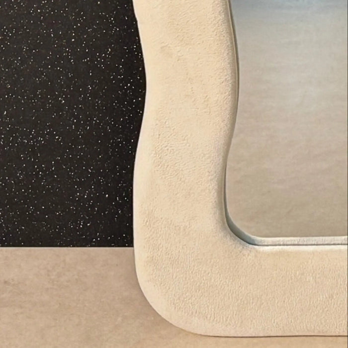 Wave Plush Full-Length Mirror