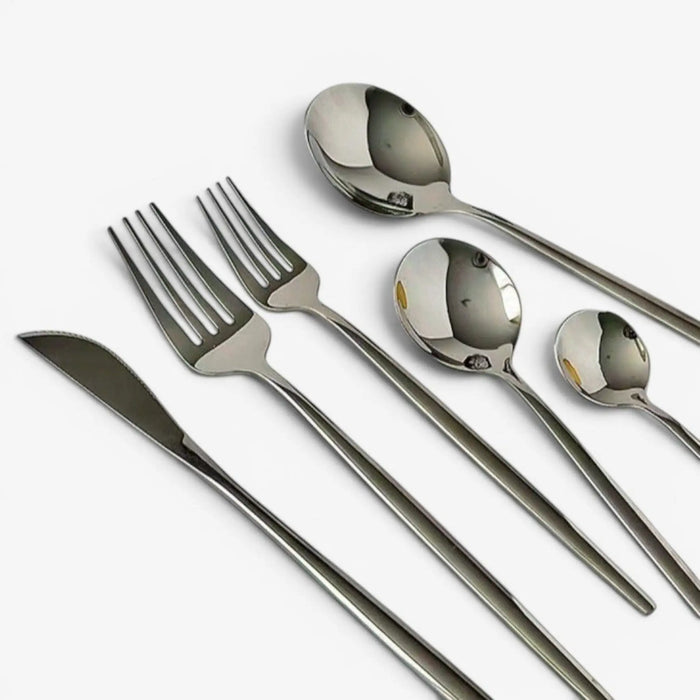 Shana Cutlery Set of 16pcs -Silver