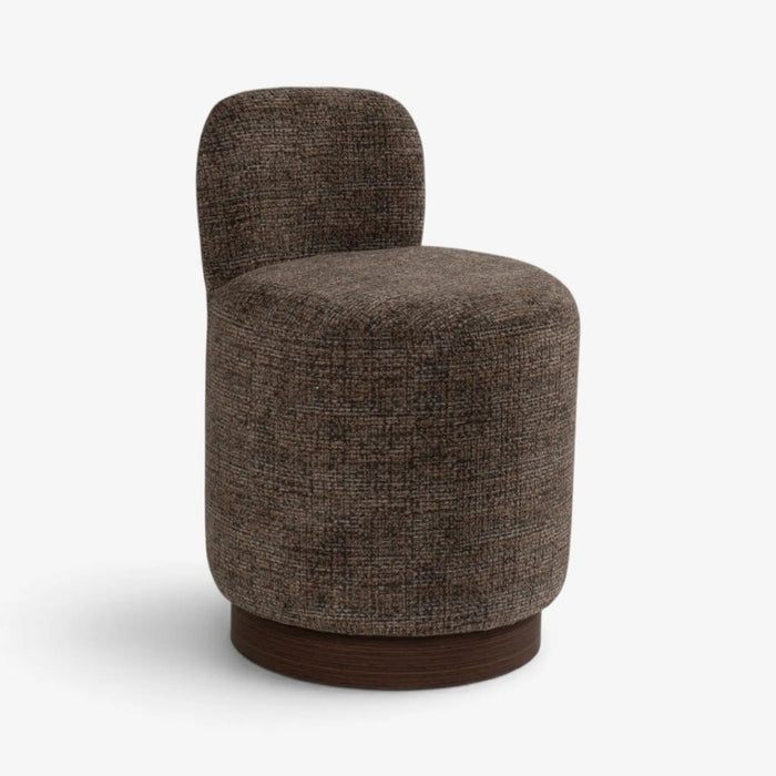 Shanna Vanity Stool Brown
