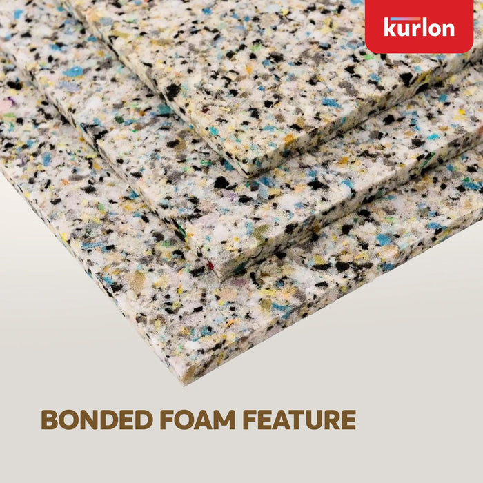 Kurlon DuoRest Orthopedic Mattress| Memory Foam for Spinal Support | HR and Rebonded Foam | Dual-Sided, Medium Firm | Antibacterial Protection Sheela Foam