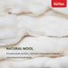 Kurlon Ecolux 3-Zone Natural Latex Mattress |Rubberized Coir for Firm Back Support|RFB foam with Ortho Technology| Breathable Wool |Hypoallergenic Comfort Sheela Foam