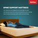 Kurl-On OrthoMagic Elite Natural Latex Mattress| HR Foam For Back Support|Medium Firm | Orthopedic Mattress for Spine Alignment Sheela Foam