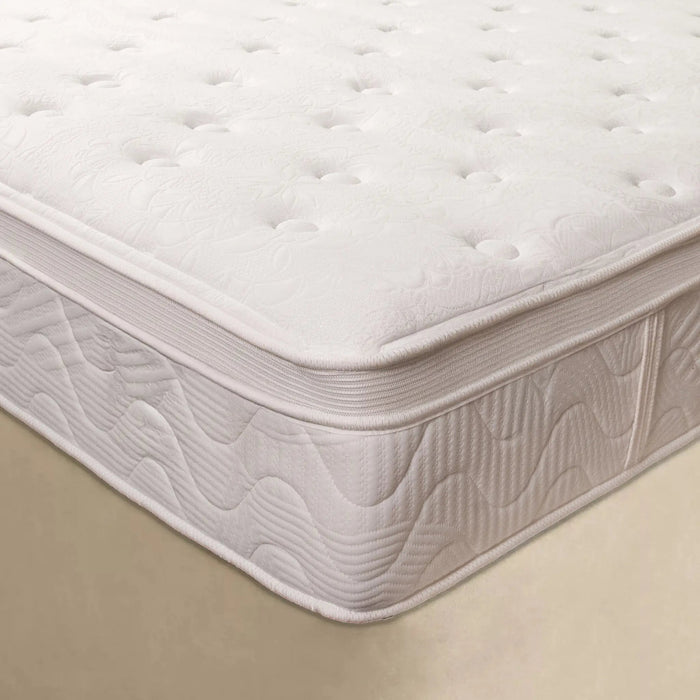 Kurlon Spring Rest Premium| Zoned Pocket Spring Mattress for Posture Alignment | Memory Foam Medium Firm Comfort | Natural Latex |HR Foam | Motion Isolation Sheela Foam