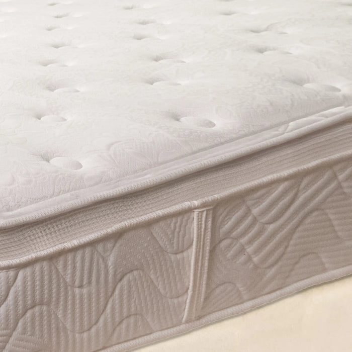 Kurlon Spring Rest Premium| Zoned Pocket Spring Mattress for Posture Alignment | Memory Foam Medium Firm Comfort | Natural Latex |HR Foam | Motion Isolation Sheela Foam
